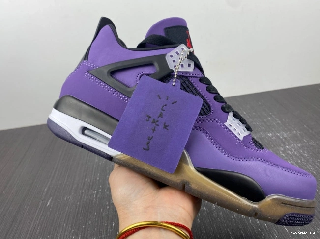 Cheap MAX Travis and Retro LN4 4 766296 (Friends Jordan Purple Family) Scott 0824